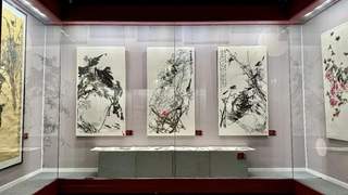 张晖写意花鸟画作品展在沈阳故宫开展