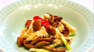 盘锦美味｜虾油双菇：虾油沁菇鲜，素炒见匠心
