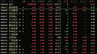电力板块多股涨停，资金抢筹这些股！