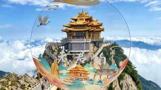 新世纪 | 老君山这波操作太会了！一把透扇，收尽仙山七月风光