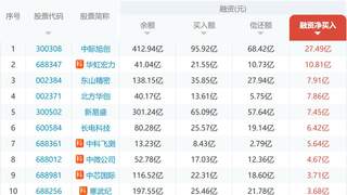 ：中际旭创兆易创新吸金390亿 杠杆资金熄火A股上演“大奇迹日”
