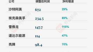 国际六大石油巨头上半年日进账超50亿元，沙特阿美等盈利上涨引关注