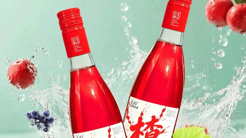 通化葡萄酒推出山楂果汽酒:7%vol低度微醺,用100%原果汁打造差异化果汽酒