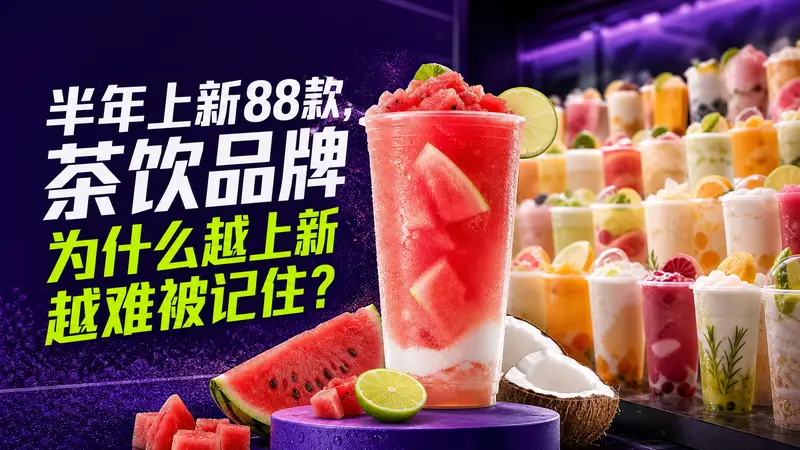 茶饮品牌差异化建设：超越高频上新的策略思维