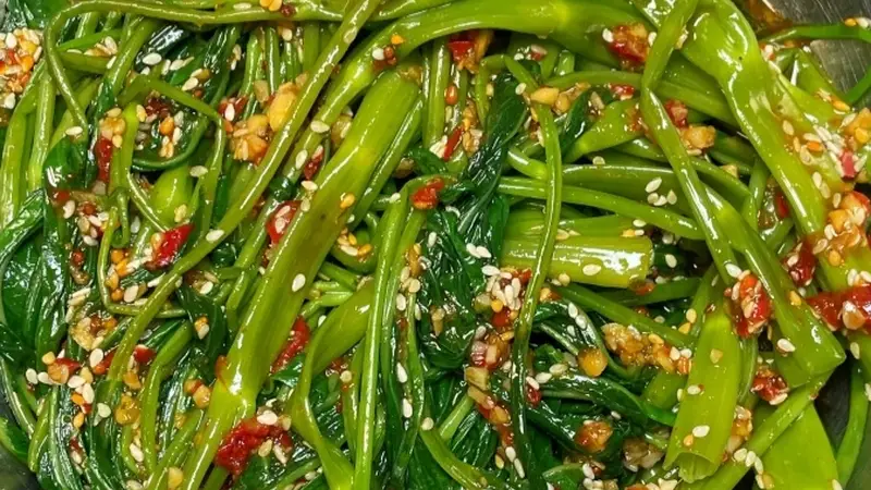 夏日凉拌空心菜做法出炉 清爽开胃还下饭