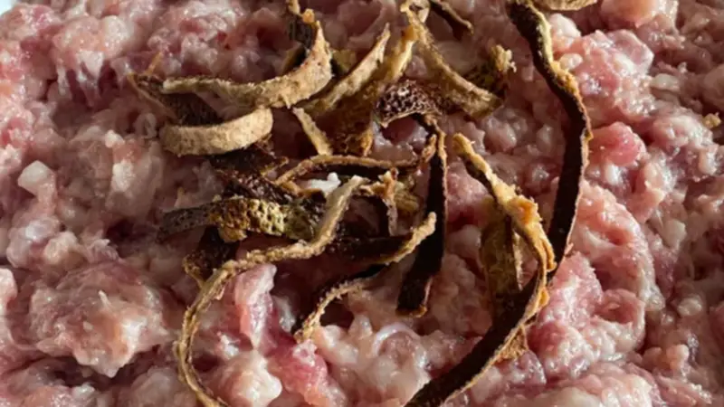粤式家常菜新做法:陈皮蒸牛肉肉饼 古法搭配解锁鲜醇好味