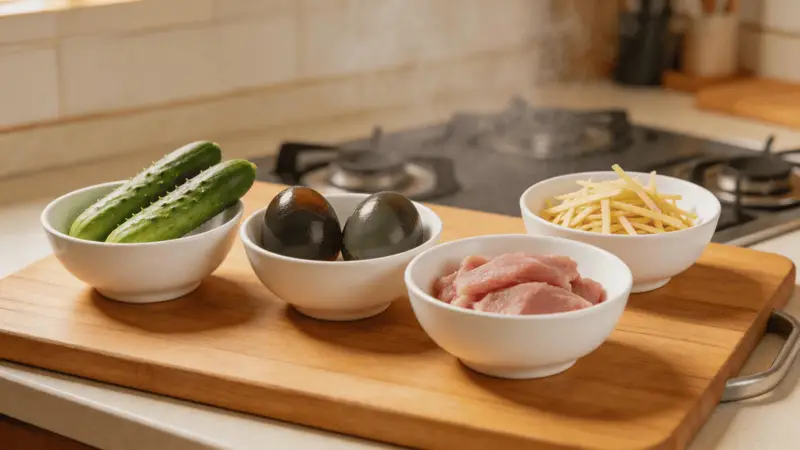 夏日快手靓汤:黄瓜皮蛋清热解暑 20分钟上桌成本仅几块钱