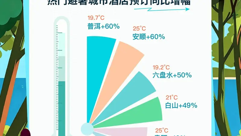 暑期避暑成“追凉”潮流:普洱酒店预订量同比激增六成