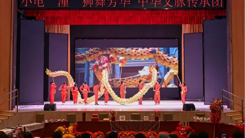 中外青年共舞潼南非遗，打造国际课堂