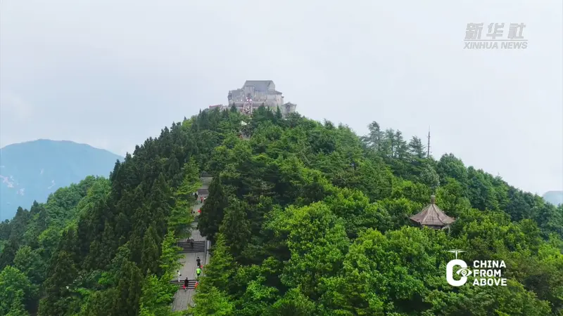 瞰中国|湖南南岳衡山:避暑胜地夏意浓