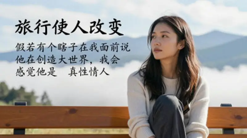 旅行不能改性格?网友称踏遍千山攒的只是谈资