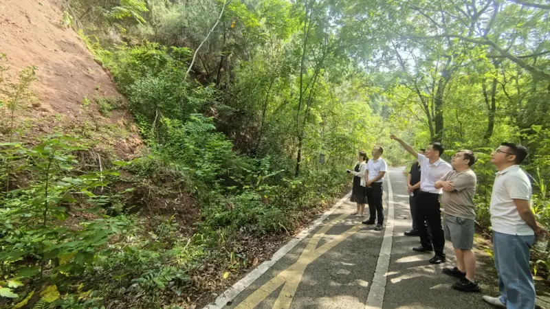 7月29日至31日 遂宁多部门联动开展A级景区汛期防汛减灾专项检查
