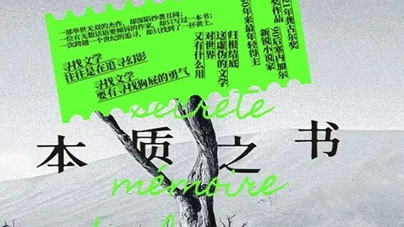 龚古尔文学奖首位撒哈拉以南非洲得主《本质之书》年内出版