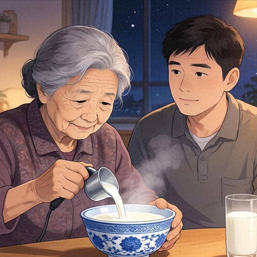 婆婆每晚准时给老公温牛奶，我总觉不对劲，偷偷把牛奶换成白开水