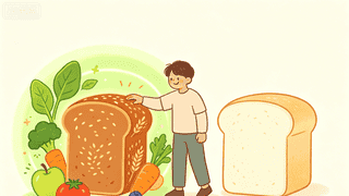 膳食纤维、GI值、营养密度差距拉满！全麦vs白面包核心区别曝光