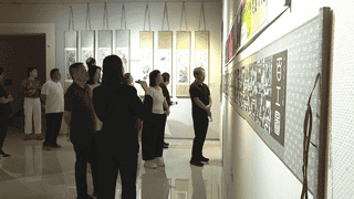 山西广灵举办民间文艺版权保护剪纸展