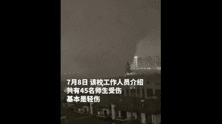 龙卷风过境后的黄冈师范学院：45名师生受伤入院，大部分人已出院，17人还在医院继续治疗，校方：全员生产自救已启动，确保9月开学