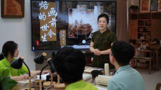 AR赋能非遗烙画，重庆电力高专青年点燃传承“青春薪火”