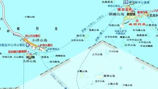 上海赴嵊泗 经东海大桥到沈家湾乘汽渡 沪舟甬跨海通道在建中