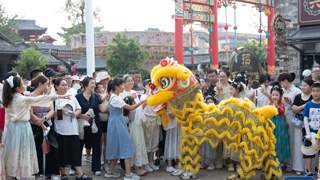 7月暑期河北丰南河头老街百戏节启幕