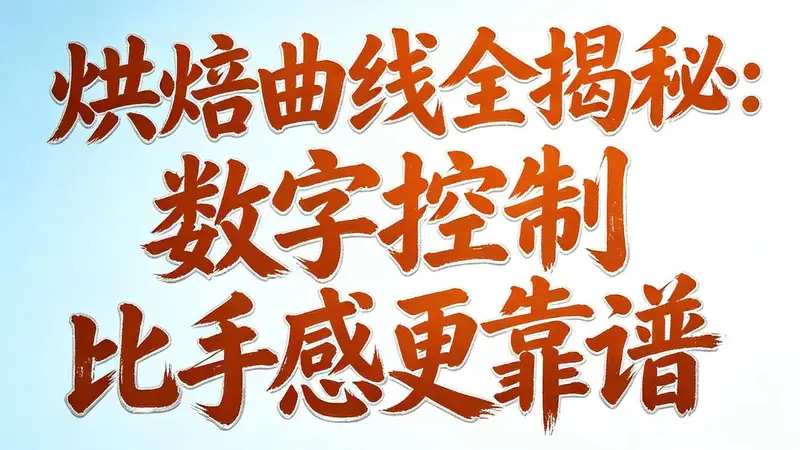 精品咖啡烘焙,数据控制更靠谱