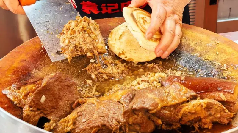 肉夹馍为何能口口香醇不变味 关键在这几处细节把控