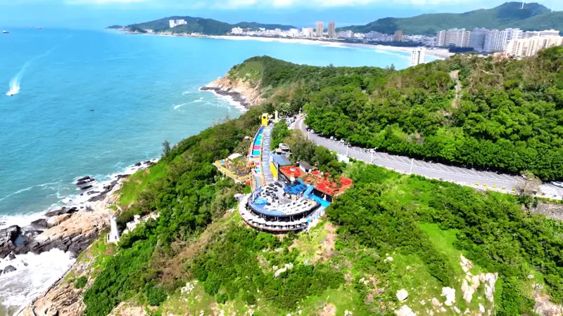 八月海陵岛新晋打卡地 星辰屿海悬崖餐厅人气火爆