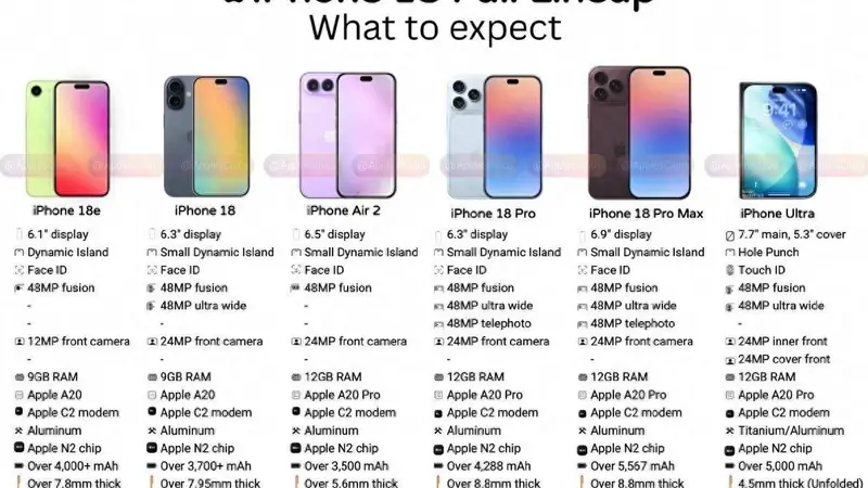 彻底不玩高端垄断!苹果机海战术曝光,6款iPhone新机全面覆盖全价位