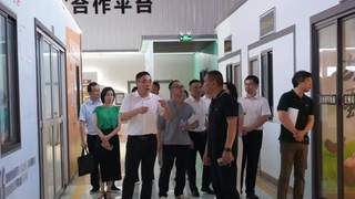 江西省级工业旅游点复核小组莅临九江礼涞景区开展工业旅游点复核检查