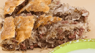 亳州地道牛肉馍做法出炉 扎实配料外酥里嫩太香了