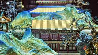 数字光影复原故宫乾隆花园全域风貌
