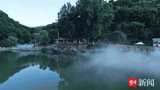 句容宝华山玉蝶湖雾森上线 成夏日热门避暑打卡地