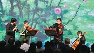 “五色交辉·中国美术馆之夜”主题活动开启 中国美术馆首度推出夜间观展新模式