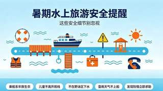 暑期水上旅游安全提醒请查收