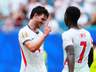 世界杯-萨卡双响赖斯传射孔萨破门 英格兰半场4-0法国
