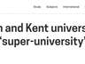 英国两所知名大学正式合并 成该国第三大高等教育机构