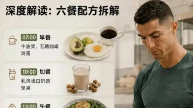 梅西C罗哈兰德食谱惊人相似:高蛋白高纤维饮食揭秘