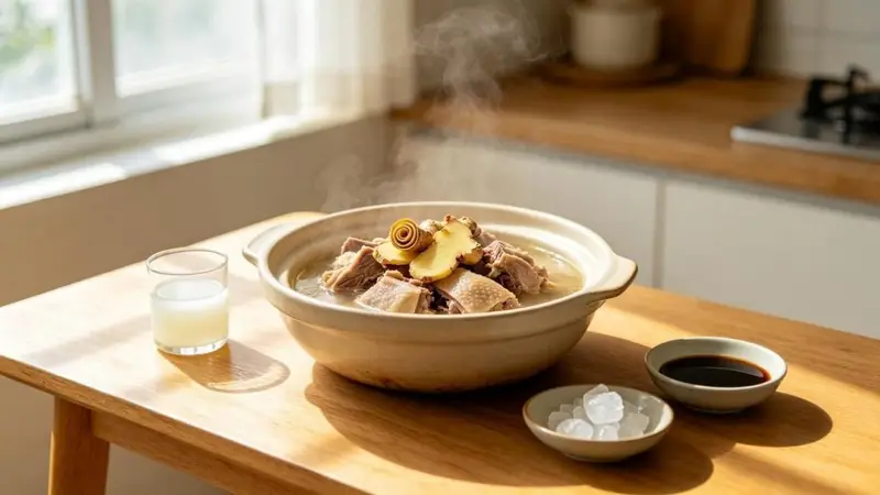 反向养生:温性食材姜母鸭助你驱寒过三伏天