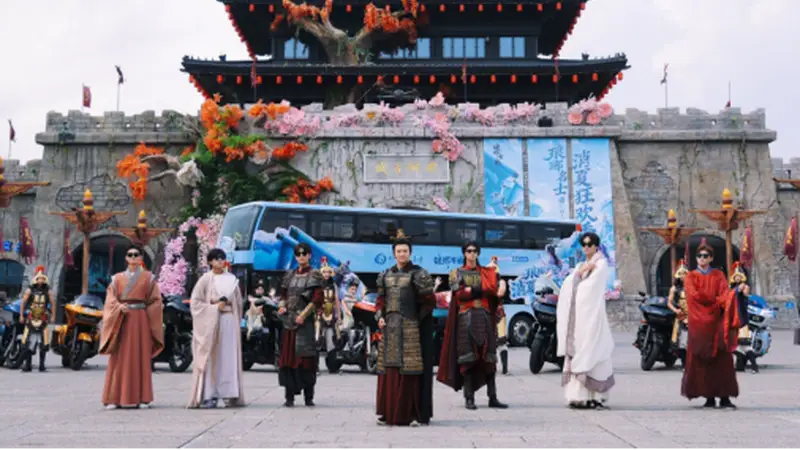 古风演艺、泼水狂欢！琅琊古城“琅琊名士消夏狂欢季”扮靓临沂盛夏