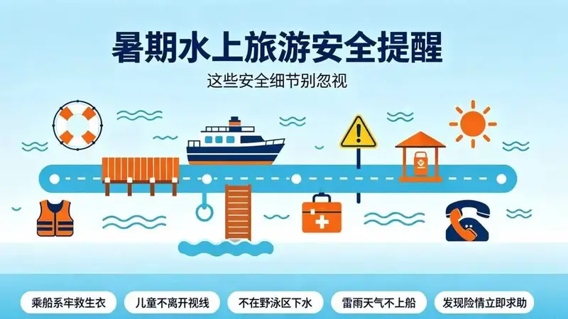 暑期水上旅游安全提醒请查收