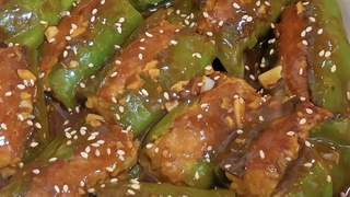 青椒酿肉：一口沦陷的家常菜