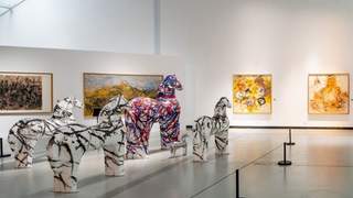 宁波艺术家王之琛、林海勇作品在舟山展出