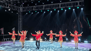 中俄风情沉浸式演艺《连池湖畔·圣水之约》正式与游客见面