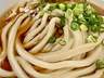 日式手工乌冬原为手擀切面 搭配菜薹猪肉炒出重口味