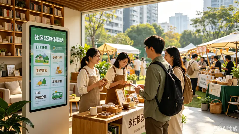 社区微度假成毕业轻游首选,全域数字底座串联城乡青年客流闭环