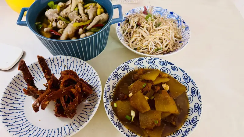 暑假宅家下厨 猪油炒菜成日常