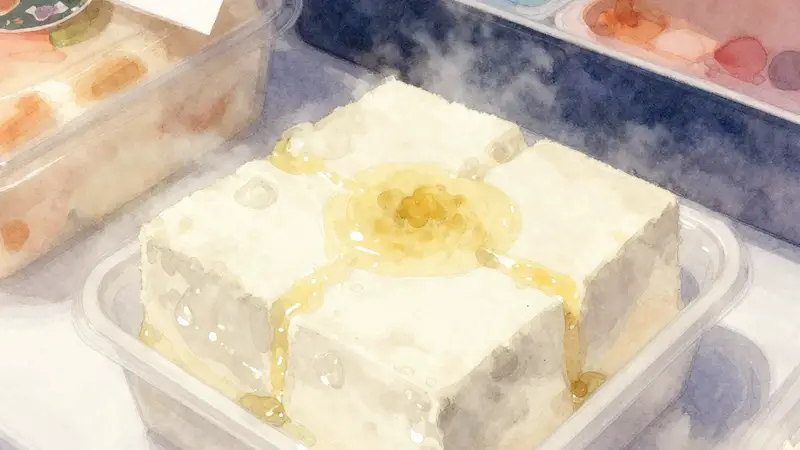 逛超市买盒普通豆腐 结账时小票上的价格 我和老伴都笑了