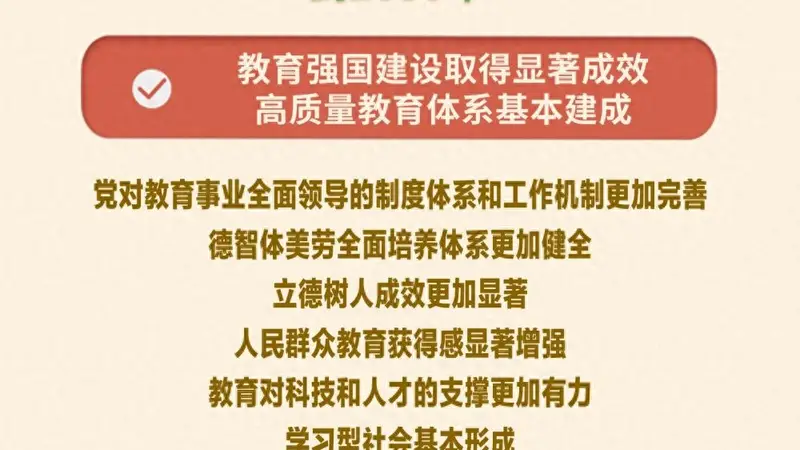 未来五年，教育强国这样建设