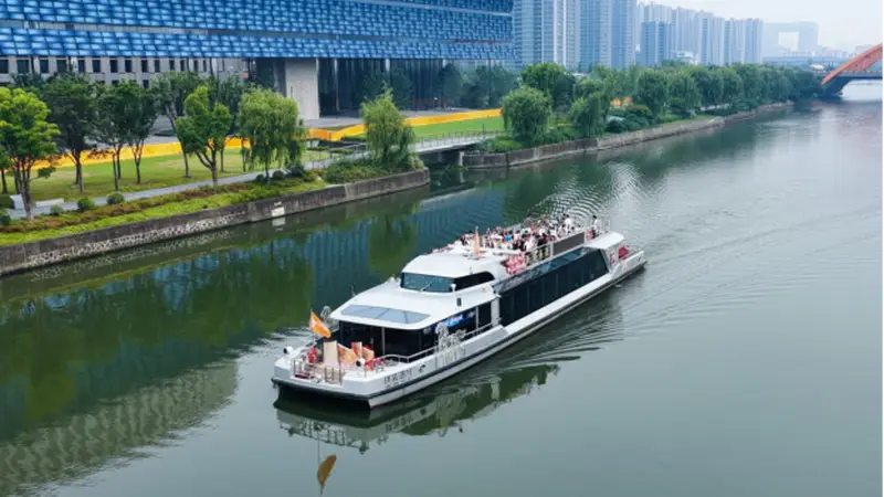 中国故事中国樾｜越秀华东携手杭州商旅运河集团共启运河文化体验之旅