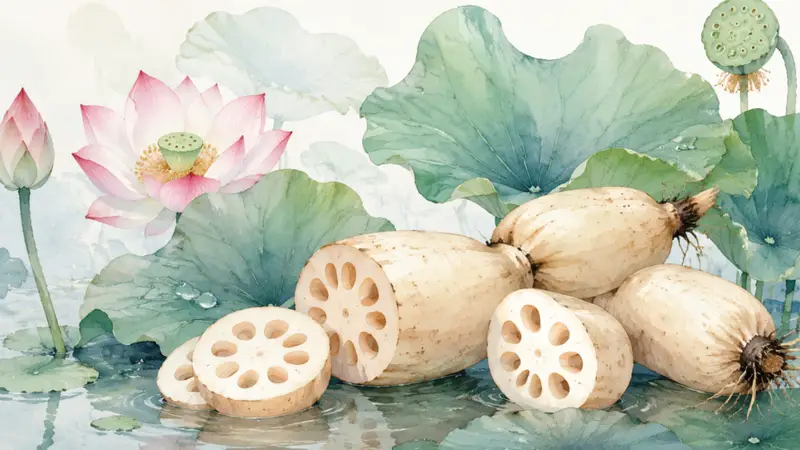 夏季吃藕正当时,清热生津又养胃,但这三类人要慎吃